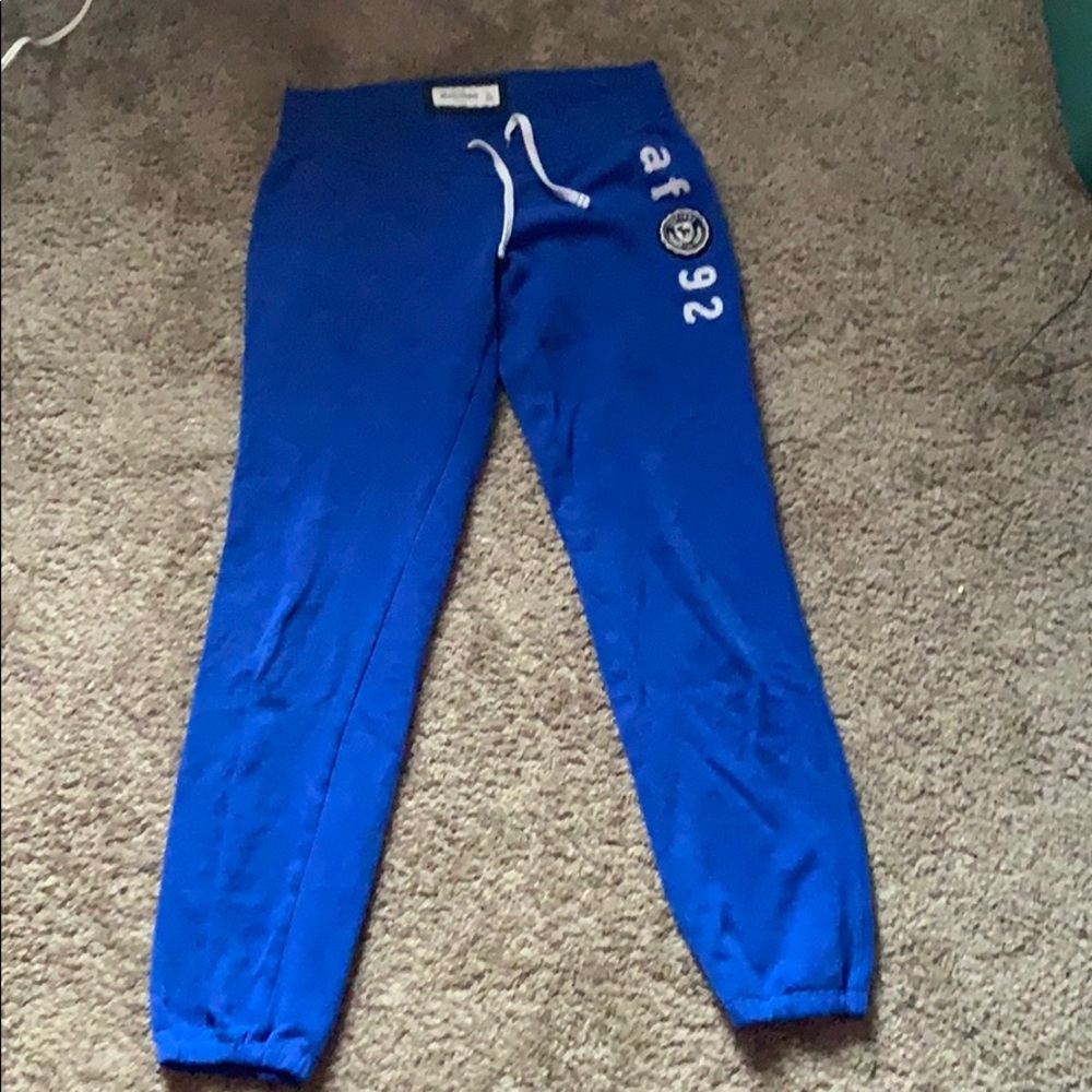 abercrombie kids blue sweats